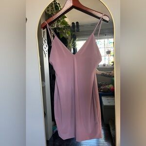 LUX-LA Mauve Bodycon Mini Dress